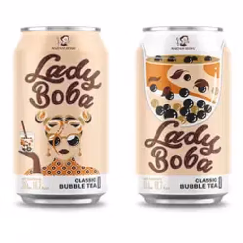 Lady Boba Classic bubble tea (315ml)
