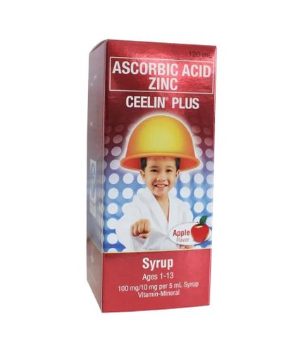 CEELIN PLUS ASCORBIC ACID ZINC 120ml