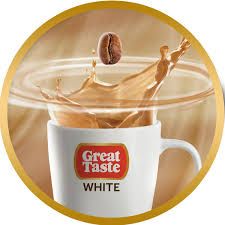 Great taste coffee white 10 stk