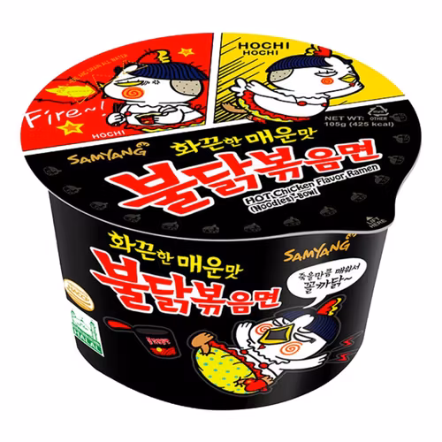 SAMYANG HOT  CHICKEN FLAVOR  RAMEN 105g