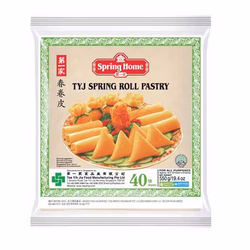 SPRING ROLL PASTRY 40 SHEETS 550g