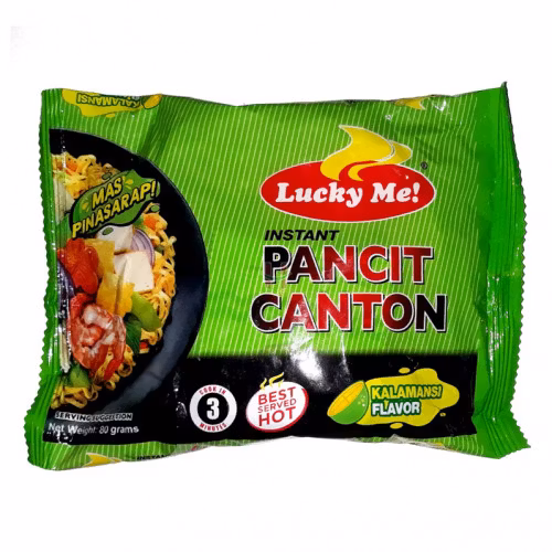 Lucky me Pancit canton calamansi