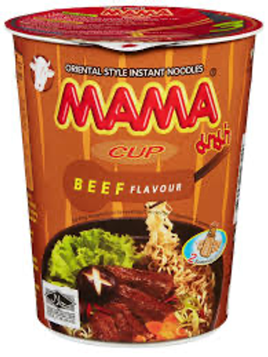 MAMA  CUP NOODLES BEEF FLAVOR  70g