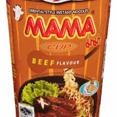 MAMA  CUP NOODLES BEEF FLAVOR  70g