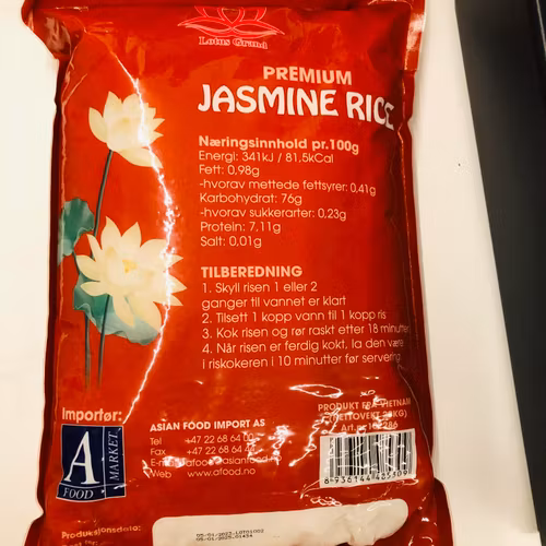 PREMIUM JASMINE RICE 5kg