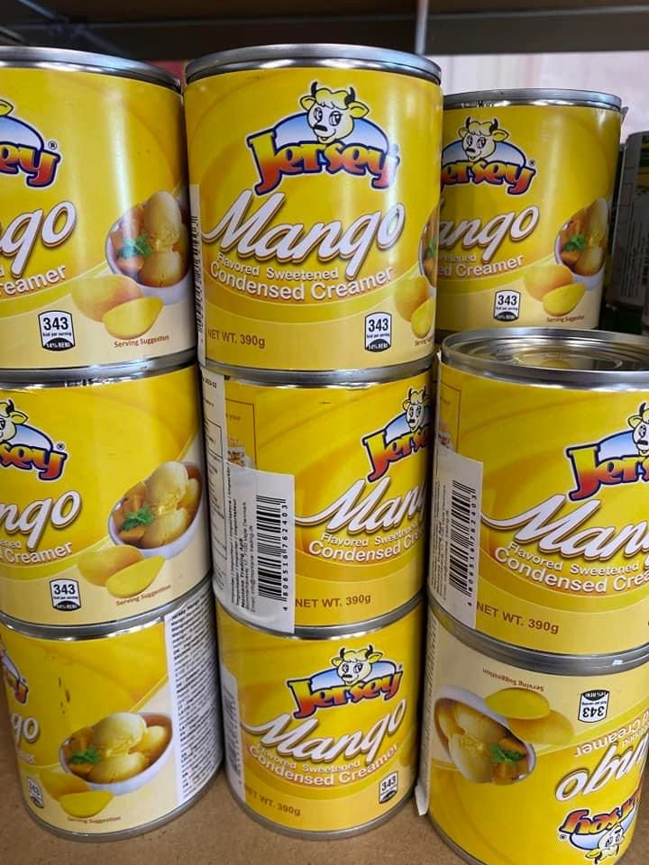 Jersey  mango flavored sweetened condensed creamer 390g ( ikke på lager )