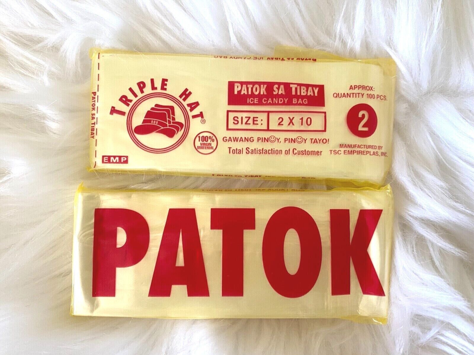 Patok plastic bag 100 stk