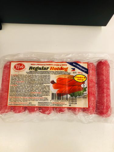 Regular hotdog  Tender & juicy 500g