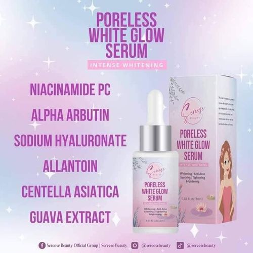 Sereese - Poreless White Glow Serum 30ml expiration 03.2025 ( ikke på lager )