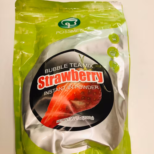 Bubble tea mix strawberry