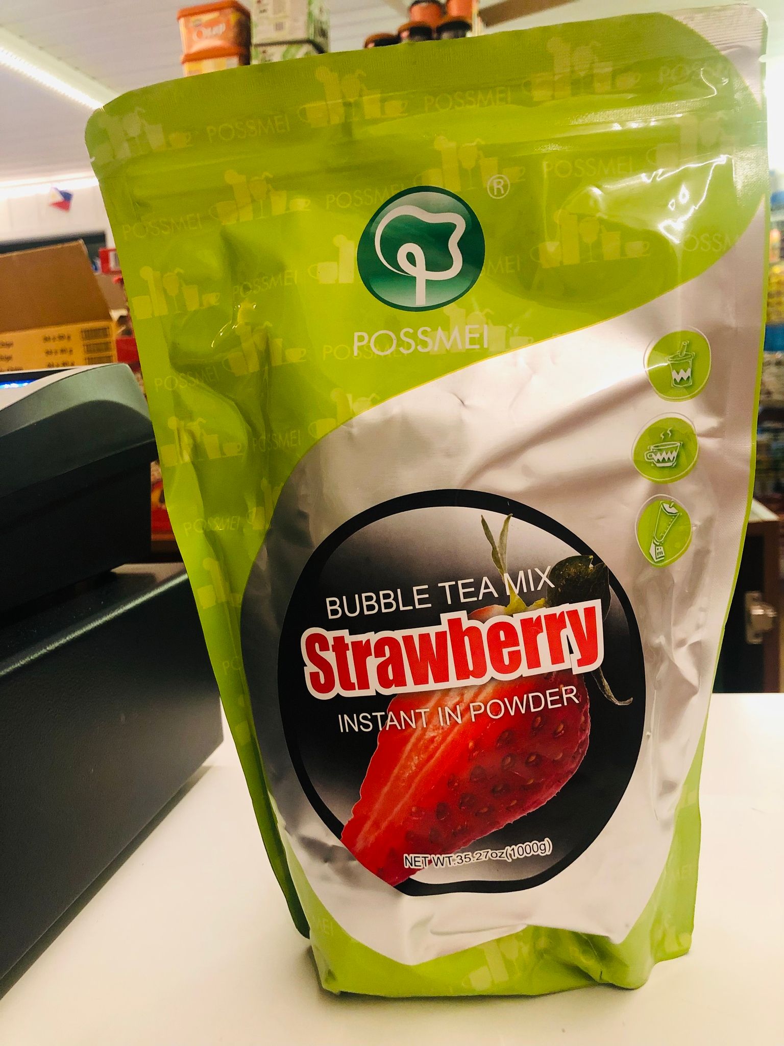 Bubble tea mix strawberry