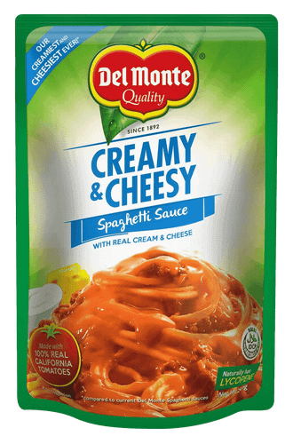 Del Monte Creamy and Cheesy Spaghetti Sauce 500g