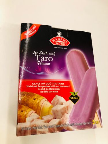 Ice cream / ice stick taro flavor 5 stk