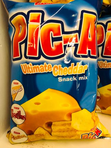 Pic-A ultimate cheddar snack mix 180g ( ikke på lager)