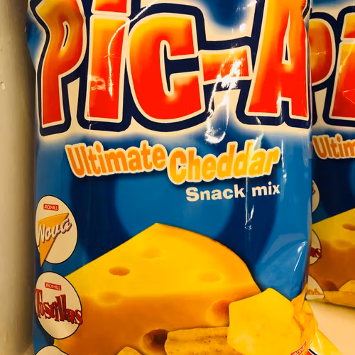 Pic-A ultimate cheddar snack mix 180g ( ikke på lager)