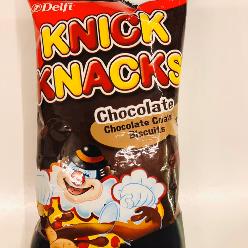 Knick knacks chocolate coated biscuits 50g