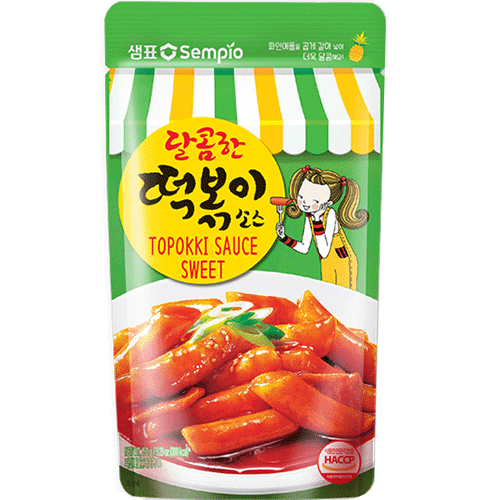 Topokki sauce sweet flavored / Rice cake sauce 125g ( ikke på lager)