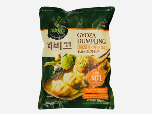 Bibigo Gyoza Dumplings chicken & vegetable 600g