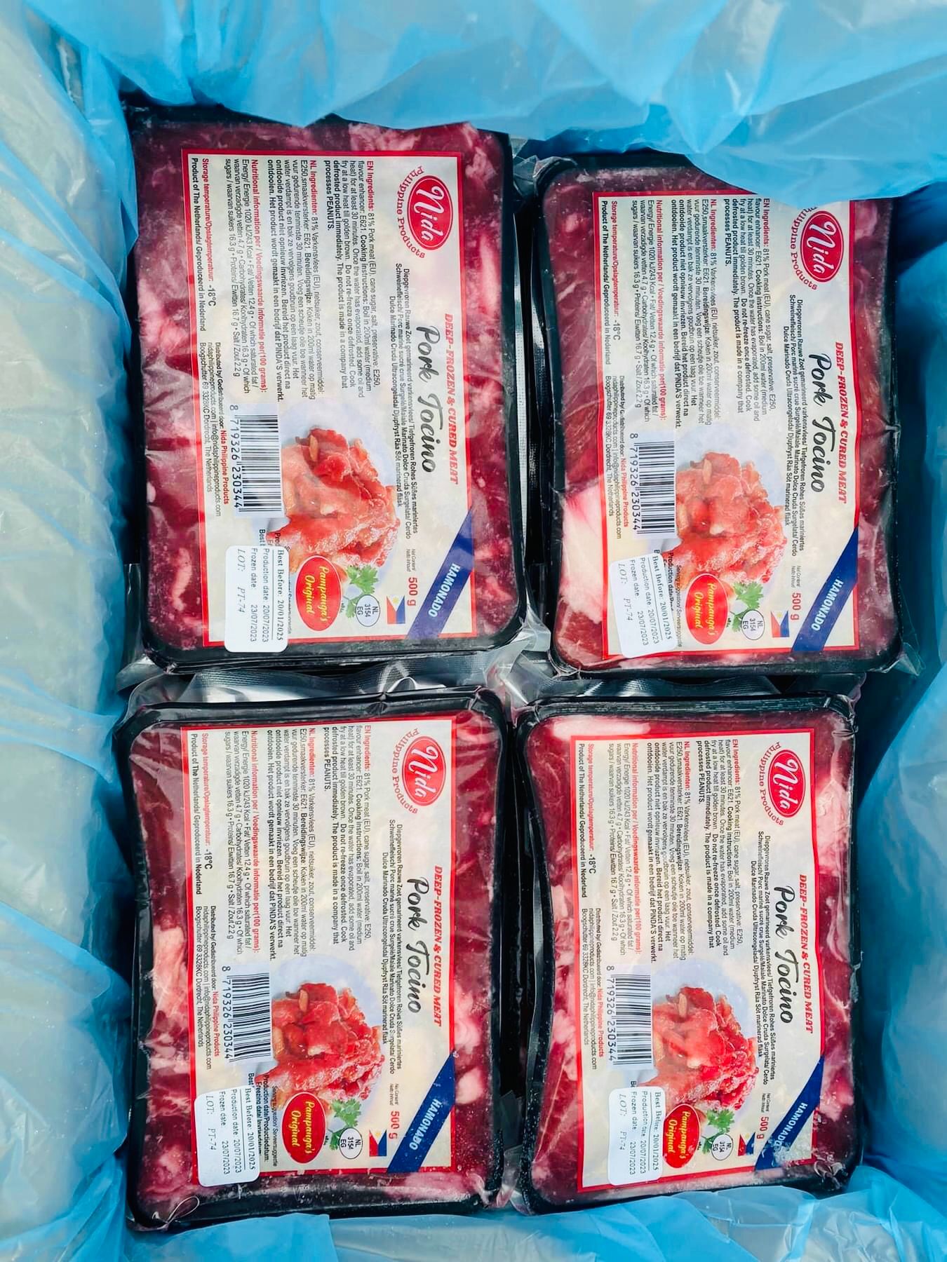 Nidas pork tocino super juicy & tasty  Best seller 500g