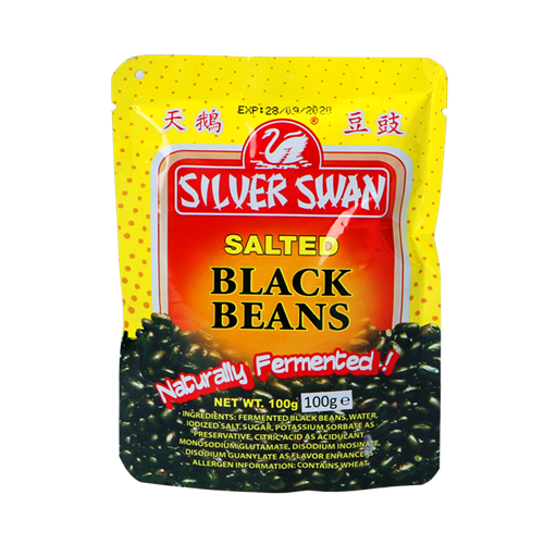 Silver Swan Salted Black Beans Naturally Fermented 100g