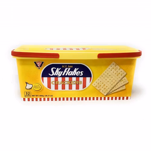 M.Y SAN Skyflakes crackers (GARLIC) 800g