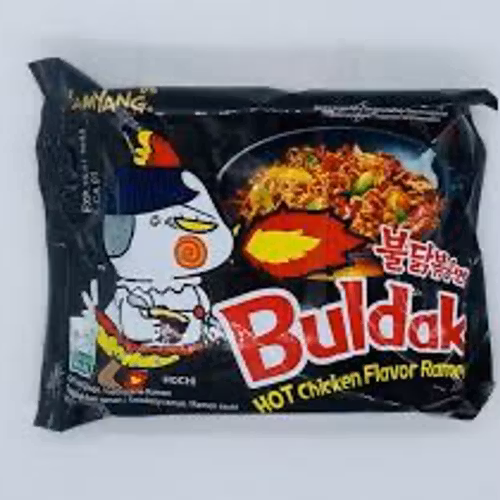 Samyang black hot chicken flavored Super