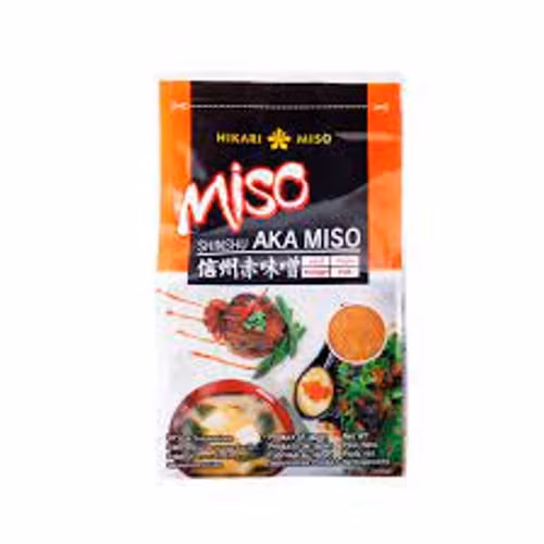 Hikari miso shinshu aka miso - red Bot sup 400g VEGA & GLUTEN FREE