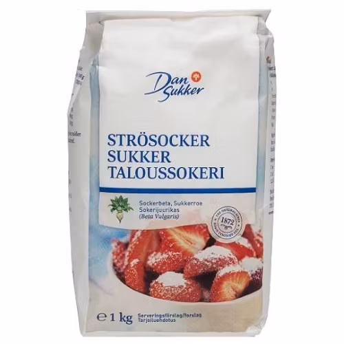Dan sukker  / WHITE SUGAR 1kg