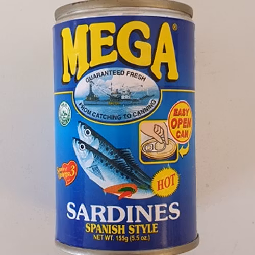 MEGA Sardines Spanish Style hot 155g