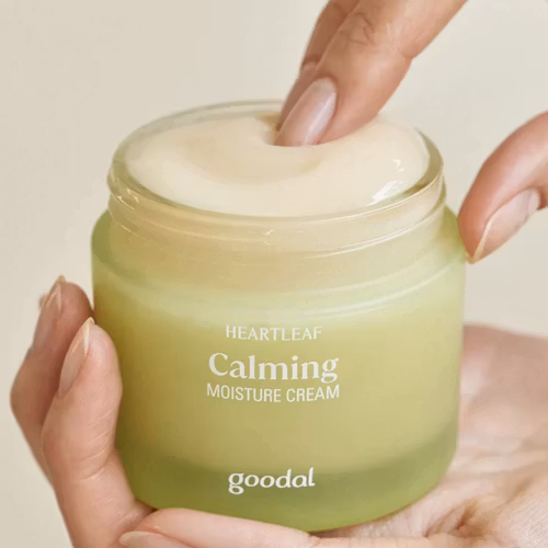 Goodal Calming Moisture Cream with free 10gcream+pad  New arrival (Made in Korea )