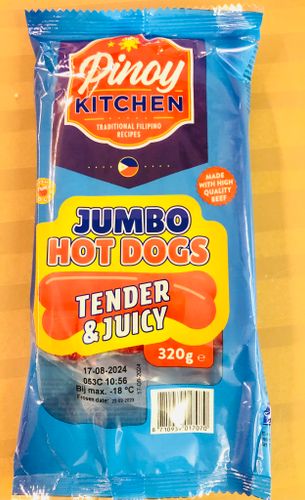 PINOY KITCHEN Jumbo hotdog tender & juicy 320g