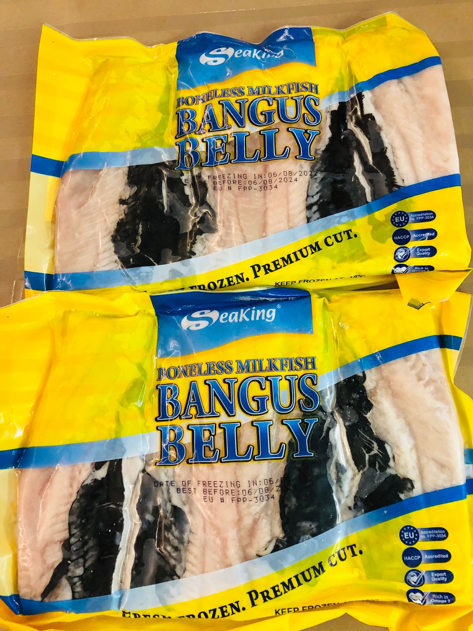 Boneless milkfish/ Bangus belly 400g