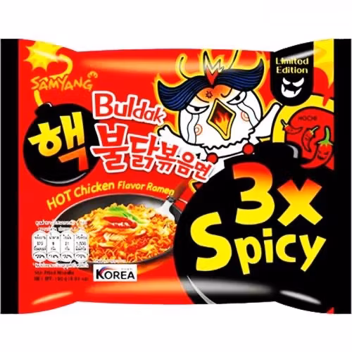 Samyang Buldak Hot Chicken Flavor Ramen 3xSpicy 140g