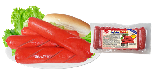 Nida's Tender & Juicy Hotdog (Regular) Red color 500g