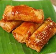 Mini Spring Rolls Banana & Pineapple / Turonitos Golden Saba 454g