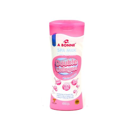 A BONNE Spa milk power salt scrub double collagen 320g (  ikke på lager )