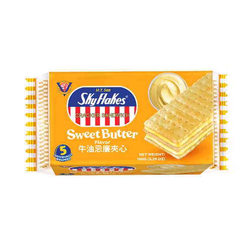 Sky flakes butter cream  10 stk