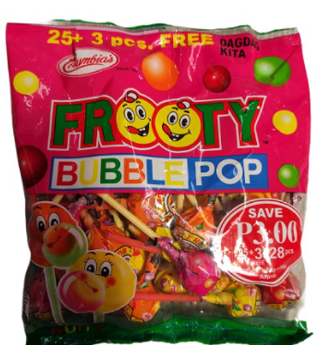 Frooty Bubble pop  25 stk