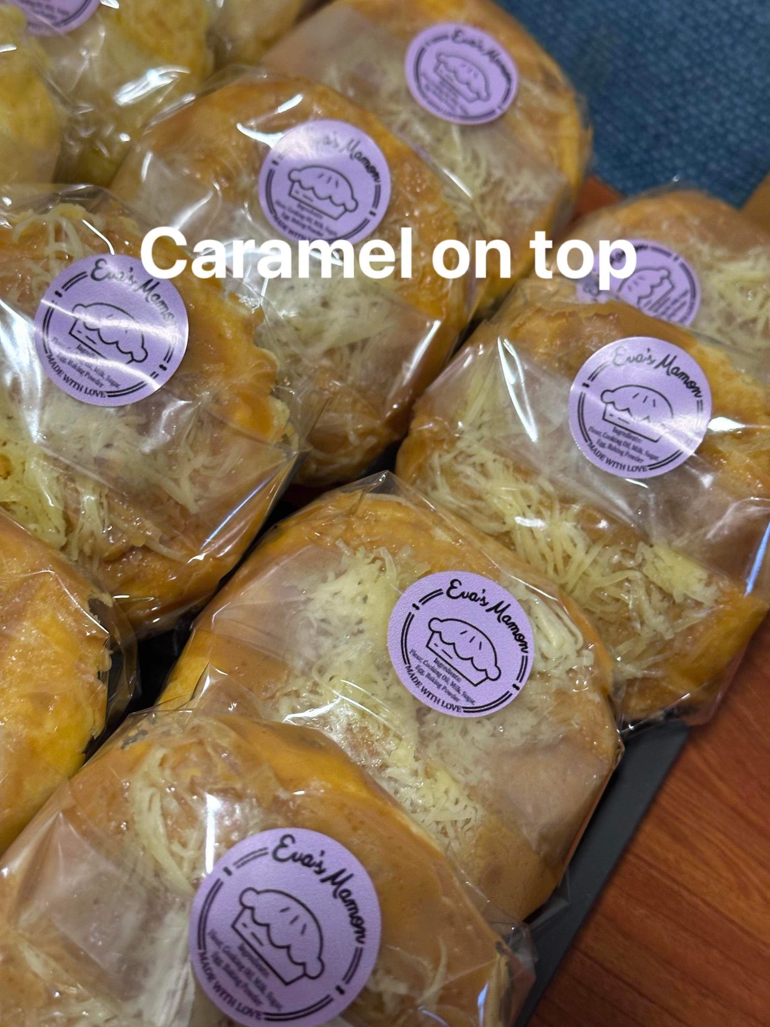 Eva’s mamon  Super fluffy and tasty 3 stk  / assorted