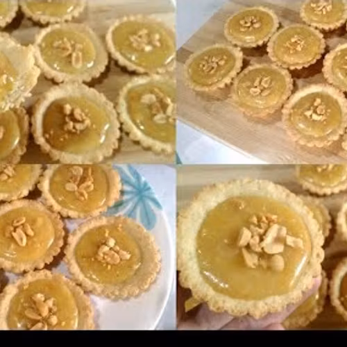 Tart assorted, Yema tart & mango tart 12 stk 500g