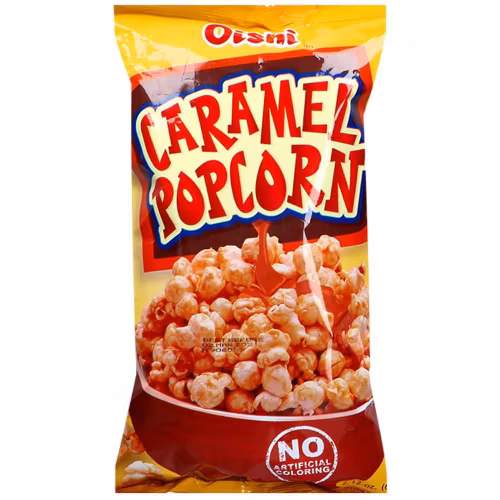 Oishi caramel popcorn 60g