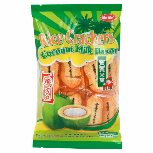 BIN BIN Rice crackers coconut milk 150g