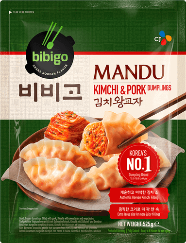 BIBIGO Original dumpling Kimchi & Pork 525g