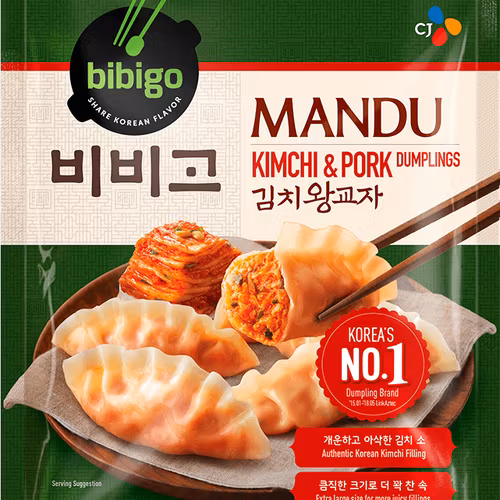 BIBIGO Original dumpling Kimchi & Pork 525g