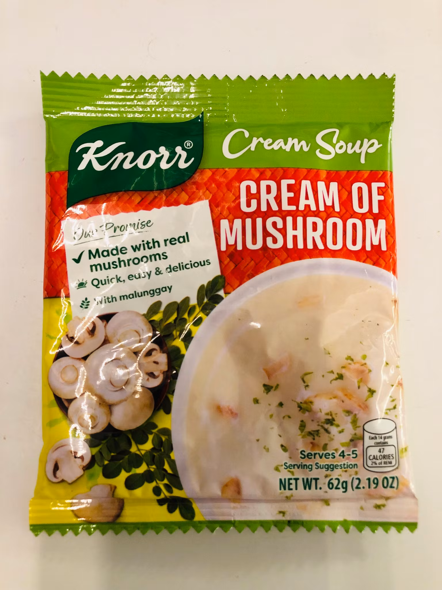 Knorr cream mushroom soup  super tilbud pga dato
