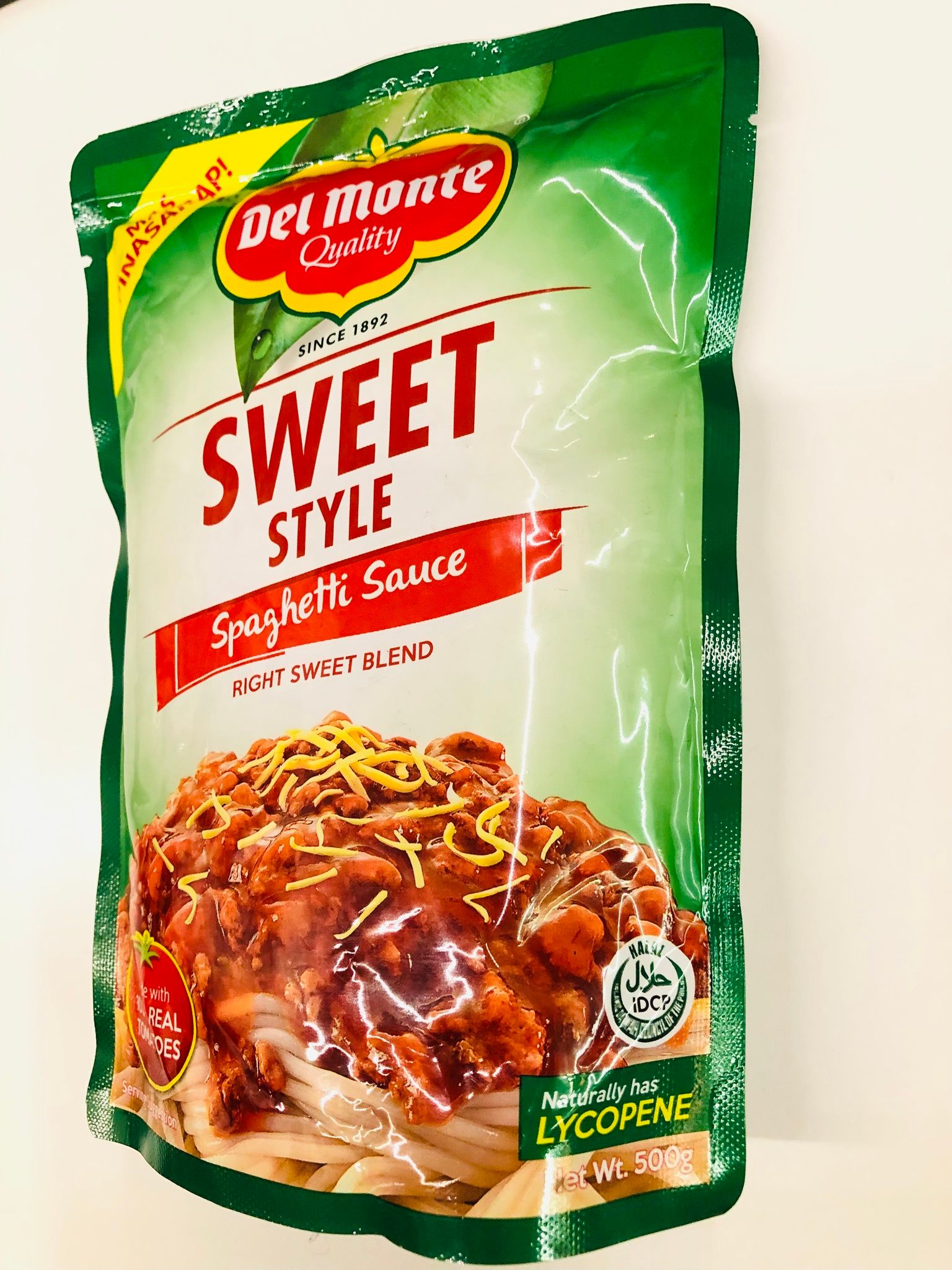Del monte sweet style spaghetti sauce 500g