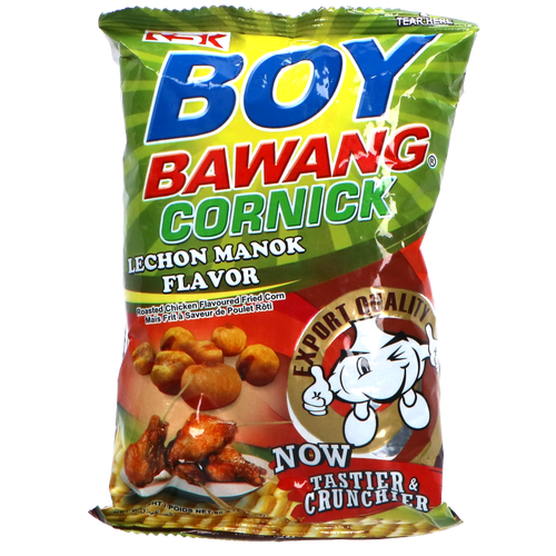 | Boy Bawang | Corn Snack Lechon Manok Flavor 90g ( ikke på lager )