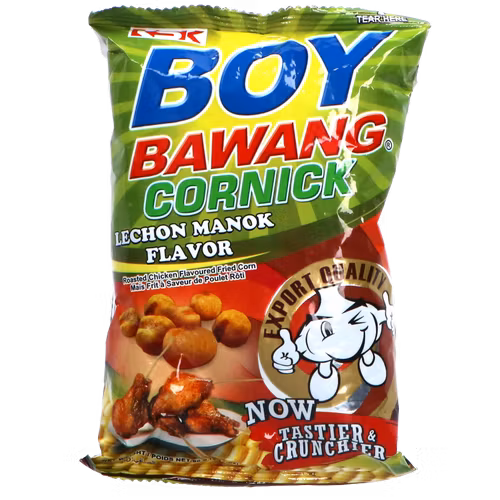 | Boy Bawang | Corn Snack Lechon Manok Flavor 90g ( ikke på lager )