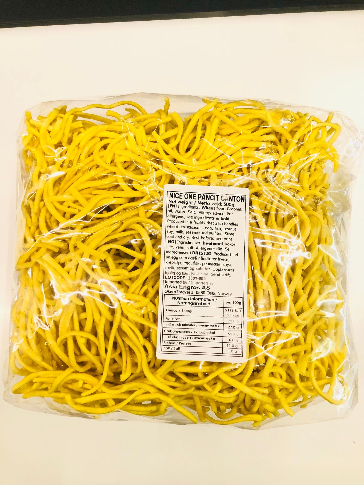 PANCIT CANTON ORIENTAL 500g