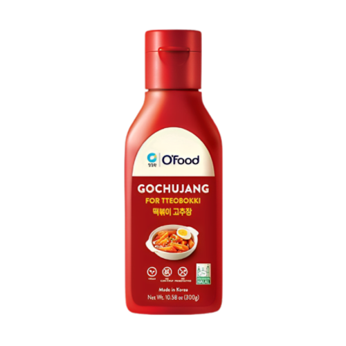 Kjøp O’Food Gochujang Tteokbokki Korea Rice Cake Hot Sauce, 300ml